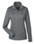 UltraClub 8618W - Ladies' Cool & Dry Heathered Performance Quarter-Zip