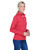 UltraClub 8618W - Ladies' Cool & Dry Heathered Performance Quarter-Zip