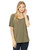 Bella + Canvas 8816 - Ladies' Slouchy Scoop-Neck T-Shirt