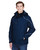 North End 88196 - Men's Angle 3-in-1 Jacket with Bonded Fleece Liner