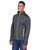North End 88697 - Men's Flux Mélange Bonded Fleece Jacket