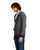 Next Level 9600 - Adult Pacifica Denim Fleece Full-Zip Hooded Sweatshirt