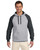 Jerzees 96CR - Adult NuBlend® Colorblock Raglan Pullover Hooded Sweatshirt