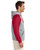 Jerzees 96CR - Adult NuBlend® Colorblock Raglan Pullover Hooded Sweatshirt