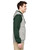 Jerzees 96CR - Adult NuBlend® Colorblock Raglan Pullover Hooded Sweatshirt