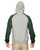Jerzees 96CR - Adult NuBlend® Colorblock Raglan Pullover Hooded Sweatshirt