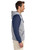 Jerzees 96CR - Adult NuBlend® Colorblock Raglan Pullover Hooded Sweatshirt