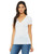 Bella + Canvas B6035 - Ladies' Jersey Short-Sleeve Deep V-Neck T-Shirt