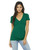 Bella + Canvas B6035 - Ladies' Jersey Short-Sleeve Deep V-Neck T-Shirt