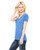 Bella + Canvas B6035 - Ladies' Jersey Short-Sleeve Deep V-Neck T-Shirt