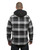 Burnside B8620 - Men's Hooded Flannel Jacket