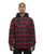 Burnside B8620 - Men's Hooded Flannel Jacket