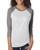 Next Level 6051 - Unisex Triblend 3/4-Sleeve Raglan