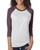 Next Level 6051 - Unisex Triblend 3/4-Sleeve Raglan