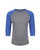 Next Level 6051 - Unisex Triblend 3/4-Sleeve Raglan