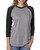 Next Level 6051 - Unisex Triblend 3/4-Sleeve Raglan