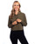 Next Level Apparel 9384 - Ladies' Cropped Pullover Hooded Sweatshirt