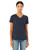 Bella + Canvas 6405CVC - Ladies' Relaxed Heather CVC Jersey V-Neck T-Shirt