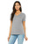 Bella + Canvas 6405CVC - Ladies' Relaxed Heather CVC Jersey V-Neck T-Shirt