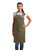 Artisan Collection by Reprime RP121 - Unisex ‘Barley’ Contrast Stitch Sustainable Bib Apron