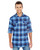 Burnside B8210 - Men's Plaid Flannel Shirt