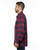 Burnside B8210 - Men's Plaid Flannel Shirt