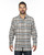 Burnside B8210 - Men's Plaid Flannel Shirt