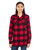 Burnside B5210 - Ladies' Plaid Boyfriend Flannel Shirt