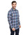 Burnside B8212 - Woven Plaid Flannel With Biased Pocket