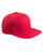 Yupoong 6089 - Adult 6-Panel Structured Flat Visor ClassicSnapback