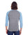 Threadfast Apparel 302G - Unisex Triblend 3/4-Sleeve Raglan