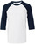 Bella + Canvas 3200Y - Youth 3/4-Sleeve Baseball T-Shirt