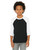 Bella + Canvas 3200Y - Youth 3/4-Sleeve Baseball T-Shirt