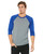 Bella + Canvas 3200 - Unisex 3/4-Sleeve Baseball T-Shirt