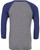 Bella + Canvas 3200 - Unisex 3/4-Sleeve Baseball T-Shirt