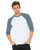 Bella + Canvas 3200 - Unisex 3/4-Sleeve Baseball T-Shirt