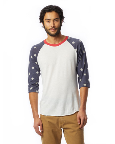 Gildan G570 Heavy Cotton™ 3/4-Raglan Sleeve T-Shirt