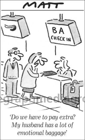 24777168-Matt cartoon BA check in Do we have to pay extra? My husband ...