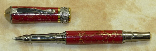 Broadwell Nouveau Sceptre Rollerball & Fountain Pens — WoodWorld