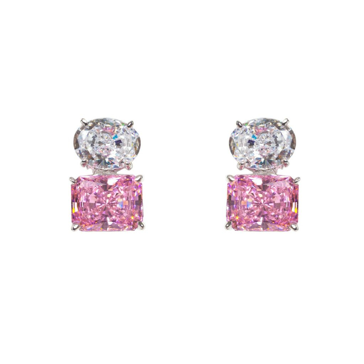 Single Radiant Cut Diamond Stud Earring – Nicole Rose Fine Jewelry