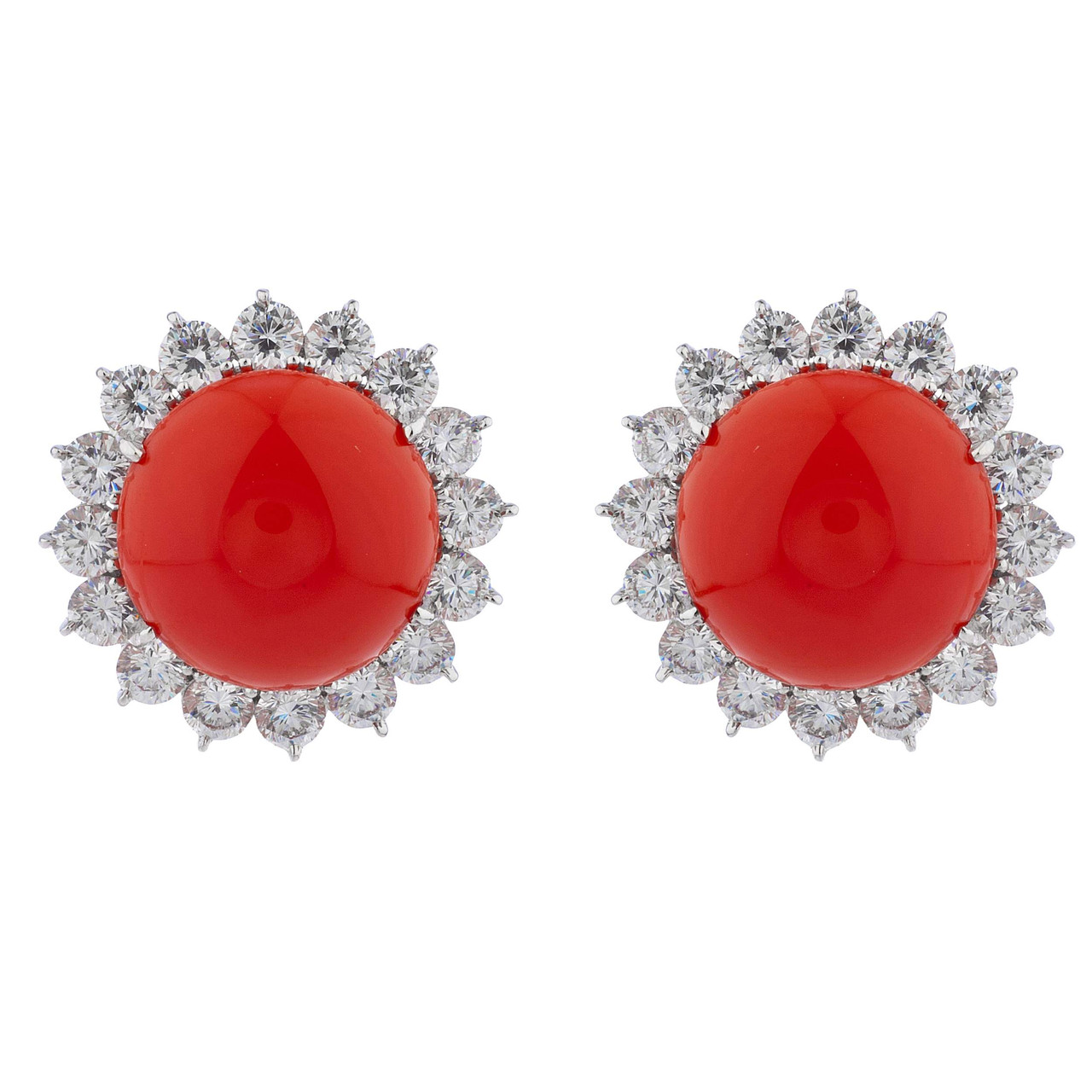 Buy Fancy Stone Earrings Tiny/Small Earrings -12 mm Girls and Women Earrings  (Red) at Amazon.in