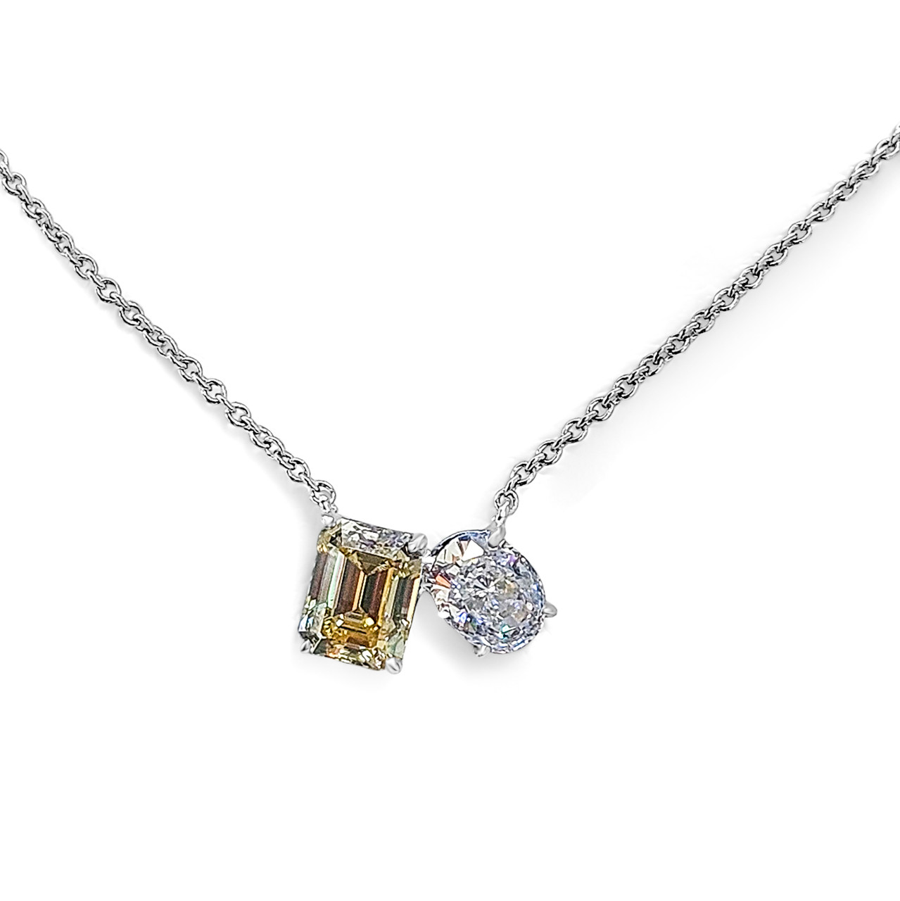 【Monday Edition】Oval Seed Pendant Necklace Designer fashion, Seoul-fully created | W Concept
