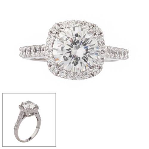 5MM ROUND PAVE SET F1208-CZ-14K