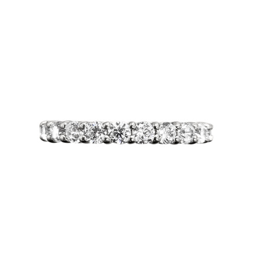 Eternity Band with 27 Round Cut Stones of 1.35 TCW. F18-CZ-14K