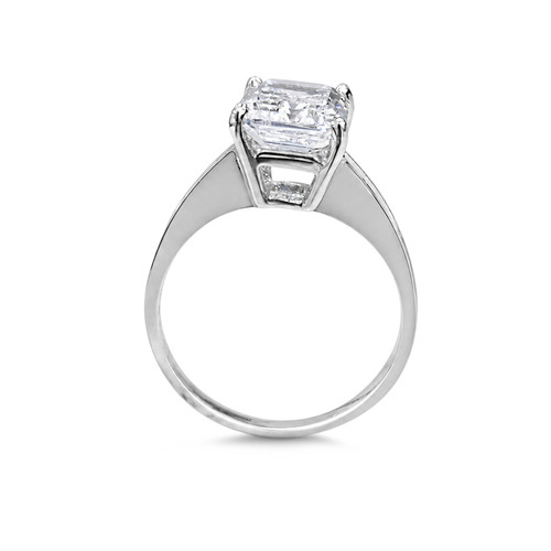 Emerald Cut Solitaire (2.5 TCW)