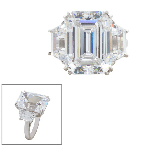 12.5CT EMER. CUT W/ TRAP SIDES F848-CZ-14K