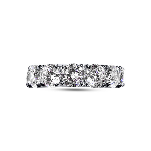 Round Brilliant Eternity Band (7 Carat TCW)