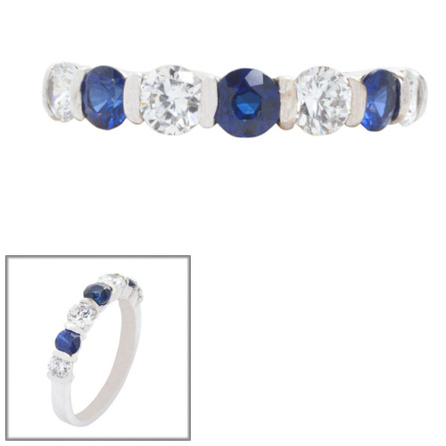 HALF BAND OF ROUNDS K3-SAP-CZ