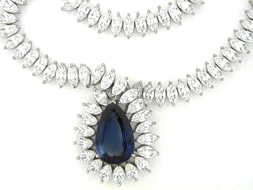 NECK OF MARQ WRAP'D ARND PS DROP FACE UP  - NMT/SAP/CZ