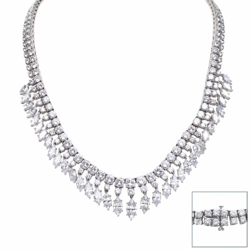 ROUNDS W/ PEAR DROPS - N112/CZ